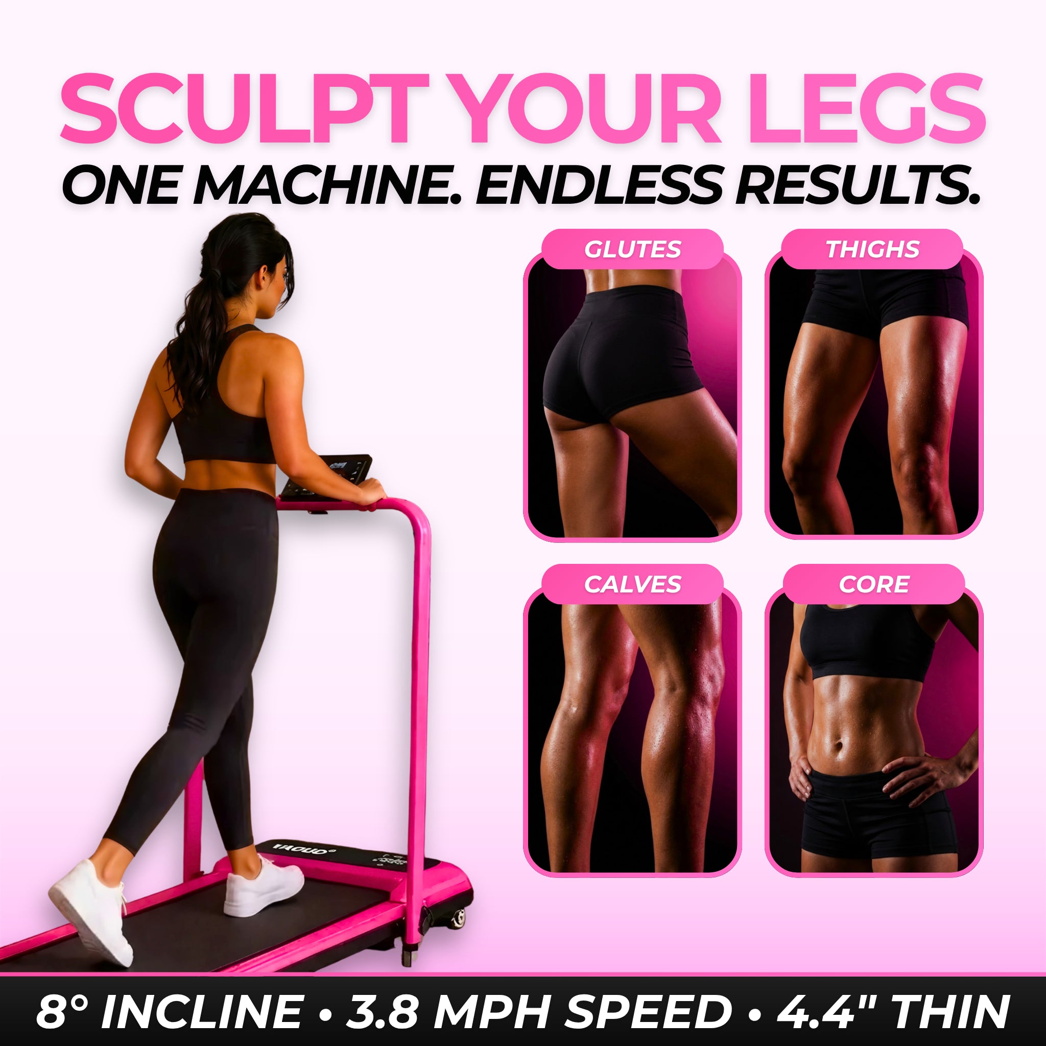REFORME WalkingPad+ folding walking pad treadmill — product image 3