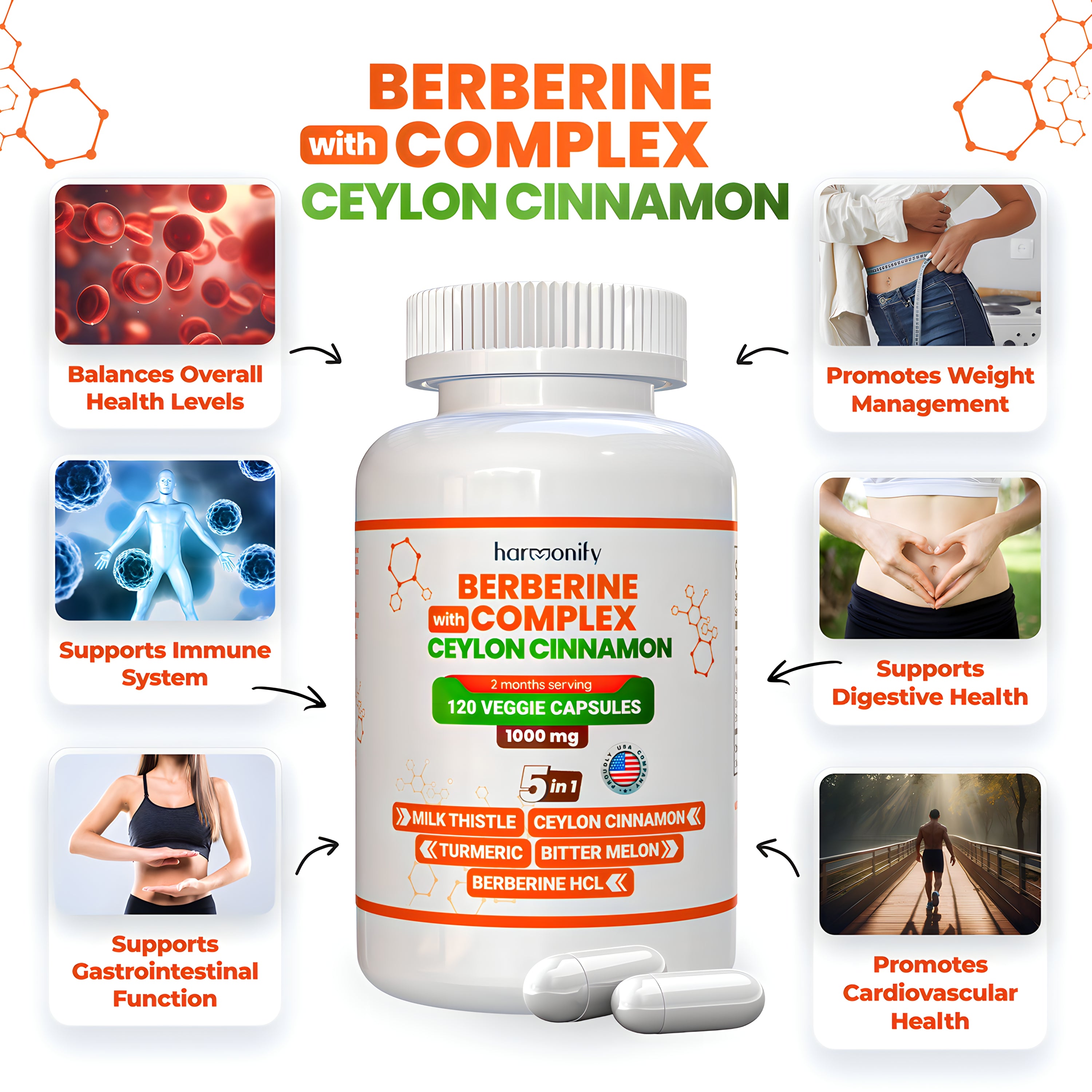 REFORME® x Harmonify Berberine Metabolic Complex (Natural Ozempic)
