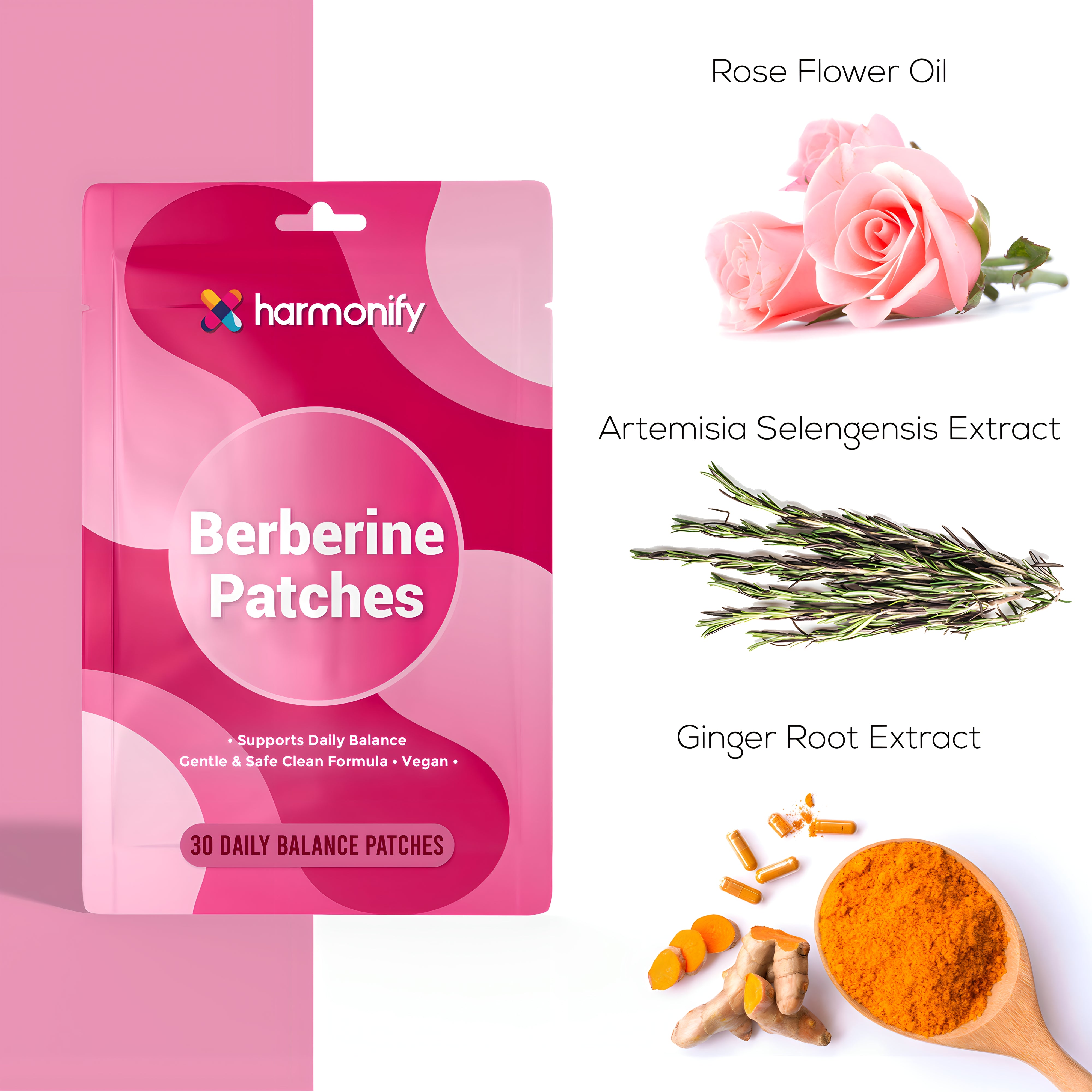 REFORME® x Harmonify Berberine GLP-1 Patches (Natural Ozempic)