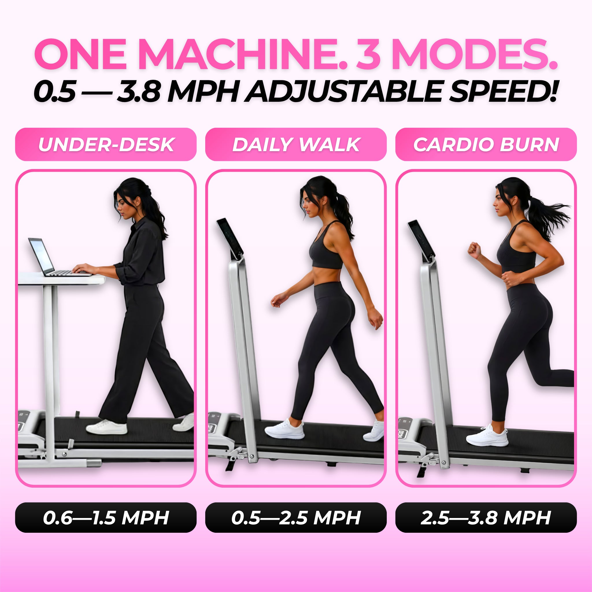 REFORME WalkingPad+ folding walking pad treadmill — product image 6