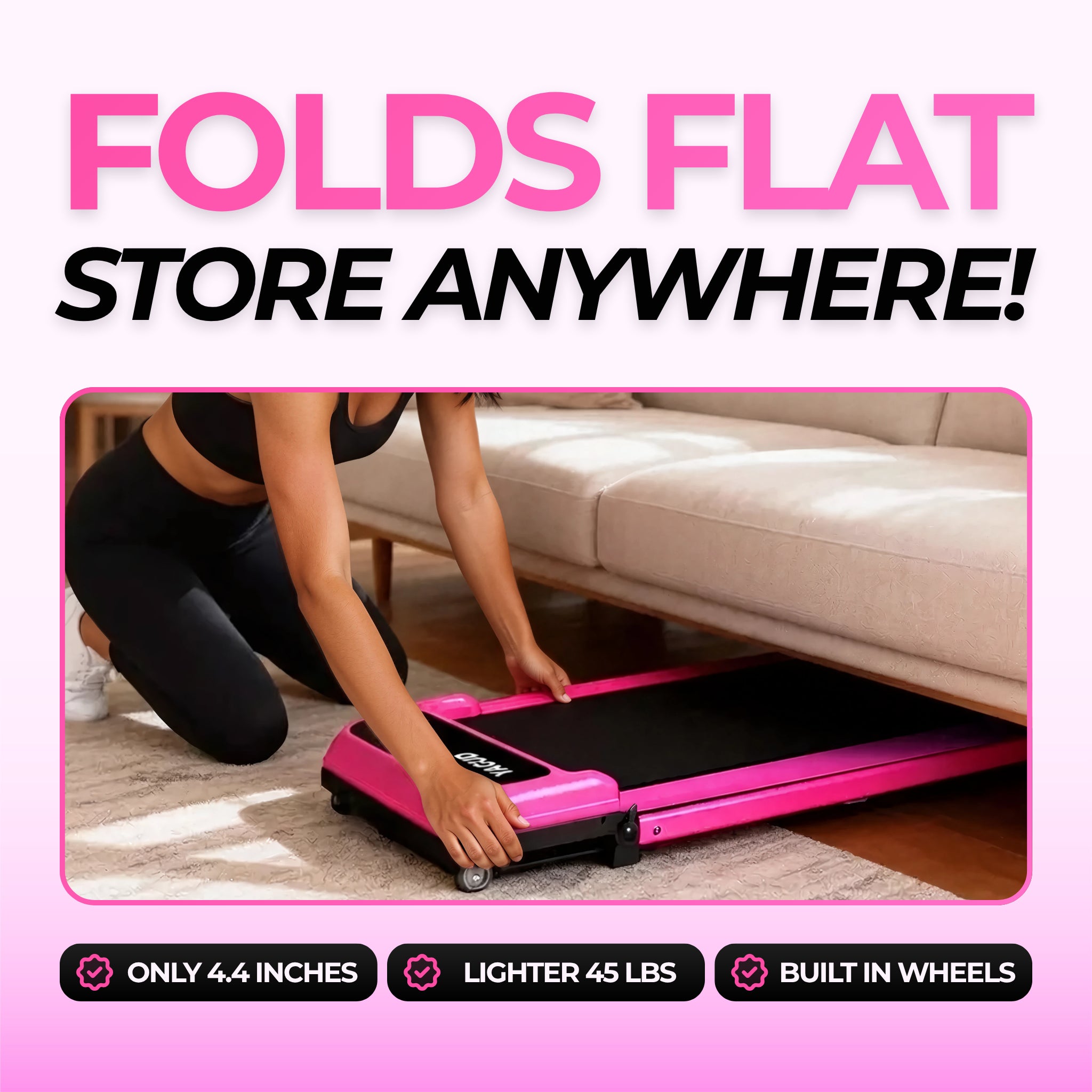 REFORME WalkingPad+ folding walking pad treadmill — product image 12