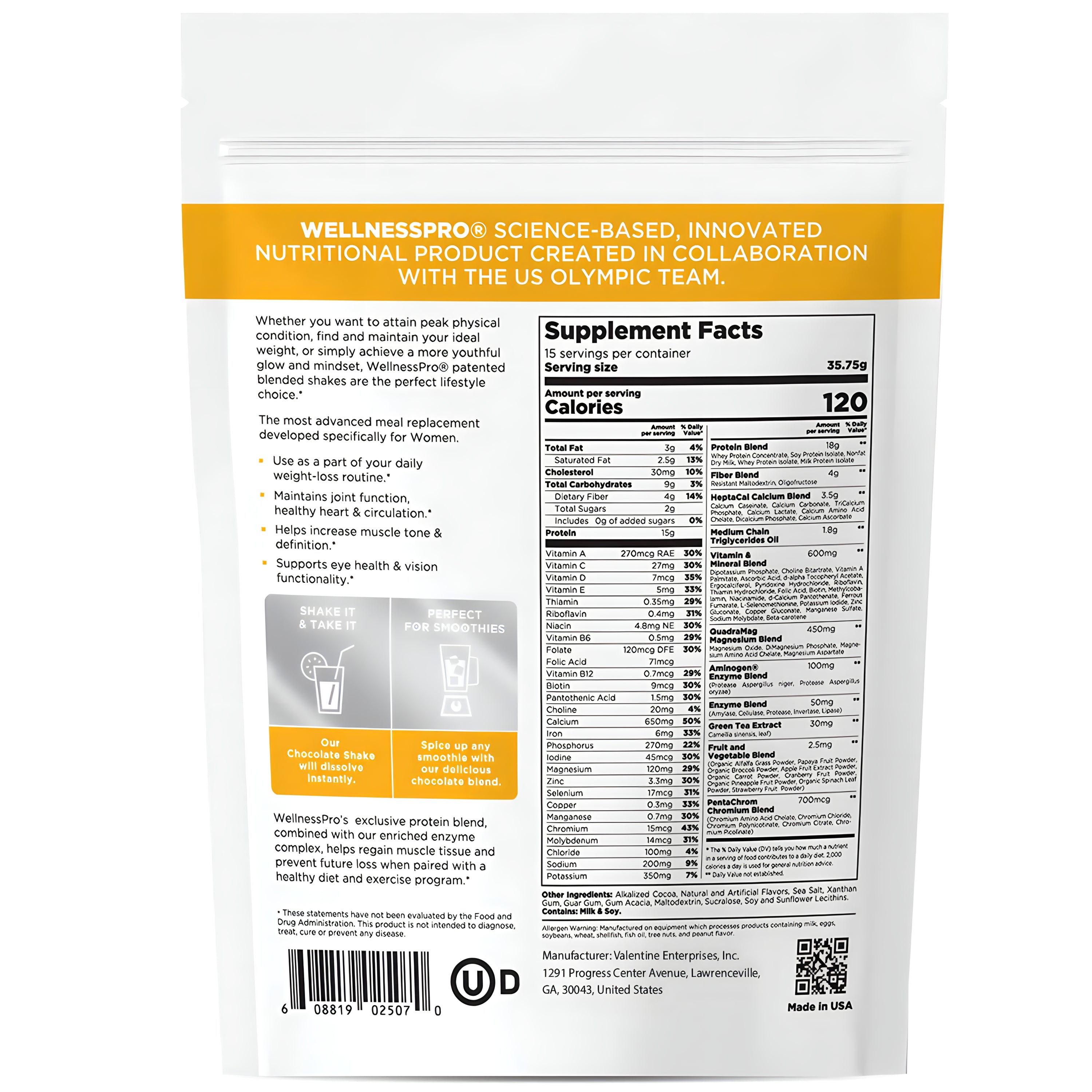 REFORME® WellnessPro Weight Loss Shake (Women’s Formula)